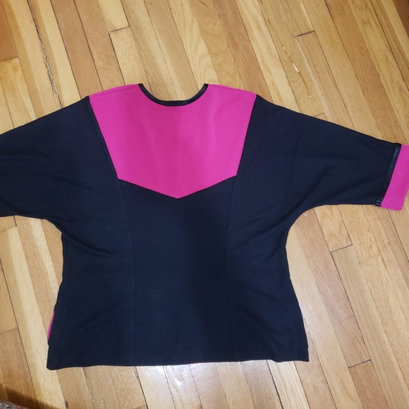 Formal to Casual Jersey 3/4 dolman sleeves women's top XL - Picture 3 of 8
